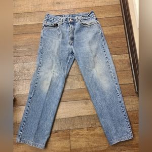 Mens Levi 505 jeans 33x30
